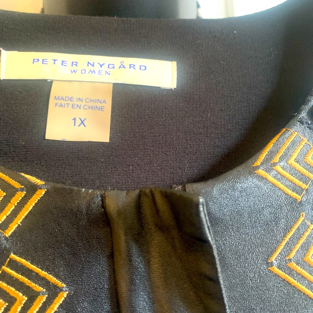 Peter Nygard Leather& Knit Jacket - image 7